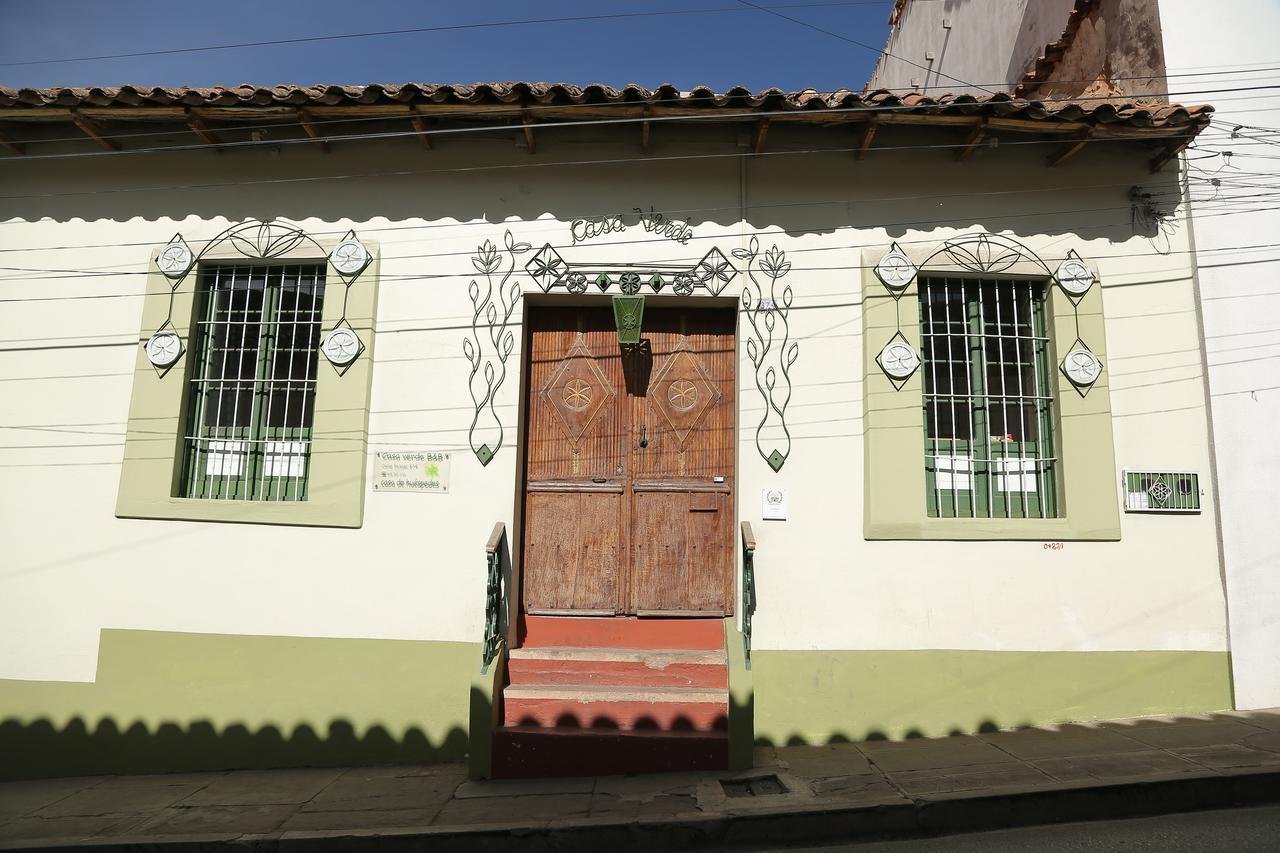 Casa Verde B&B Sucre Exteriör bild